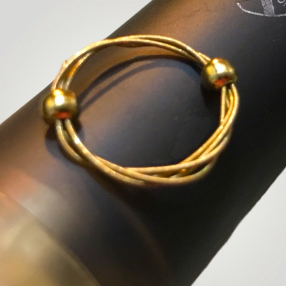 Hand Crafted Guitar String Ring / Size 6 - Picture 1 of 1